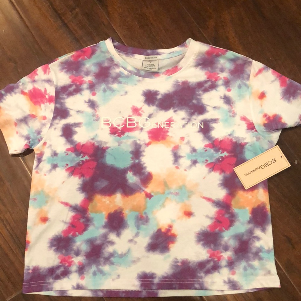 BCBGengeration tie dye shirt